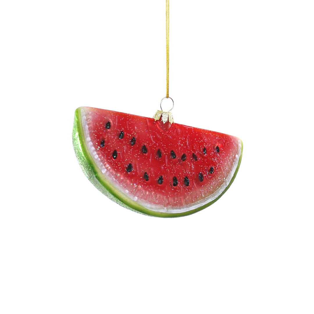 Picnic Watermelon Ornament 4" - bubblegum market