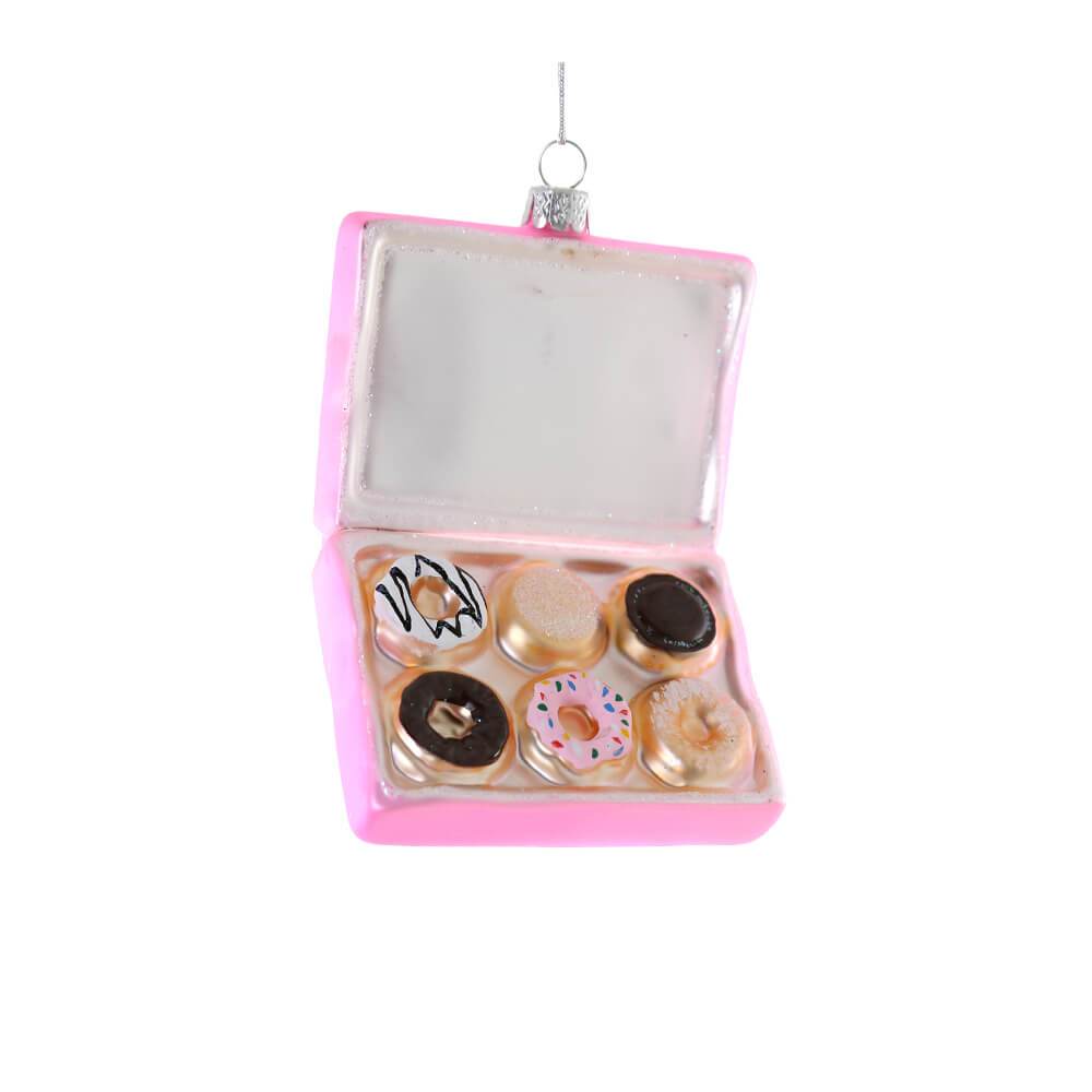 Pink Box of Donuts Ornament 2.75" - bubblegum market