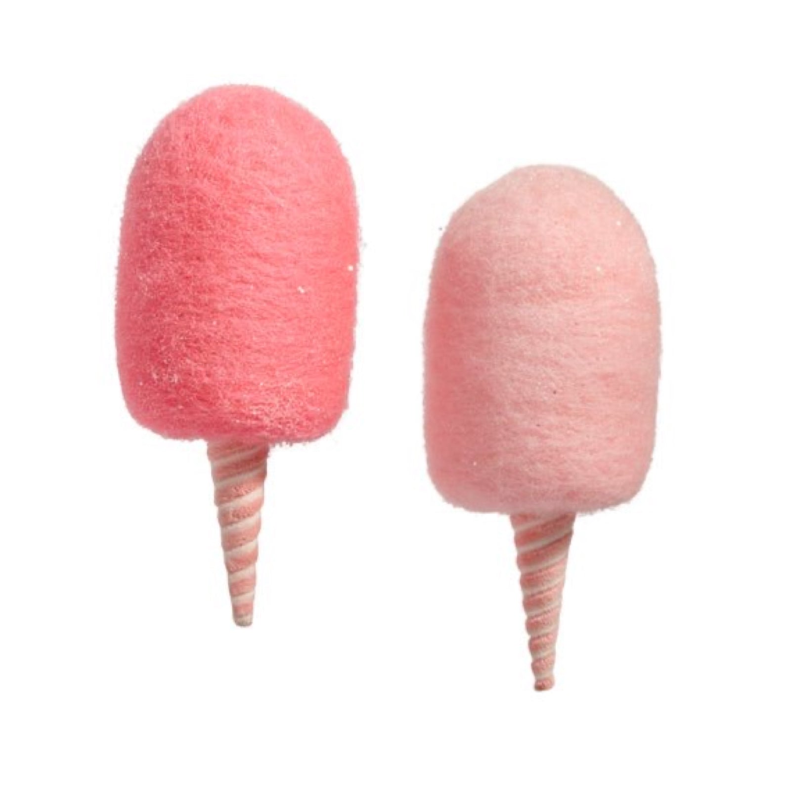 Pink Cotton Candy Ornament 6.5" - bubblegum market