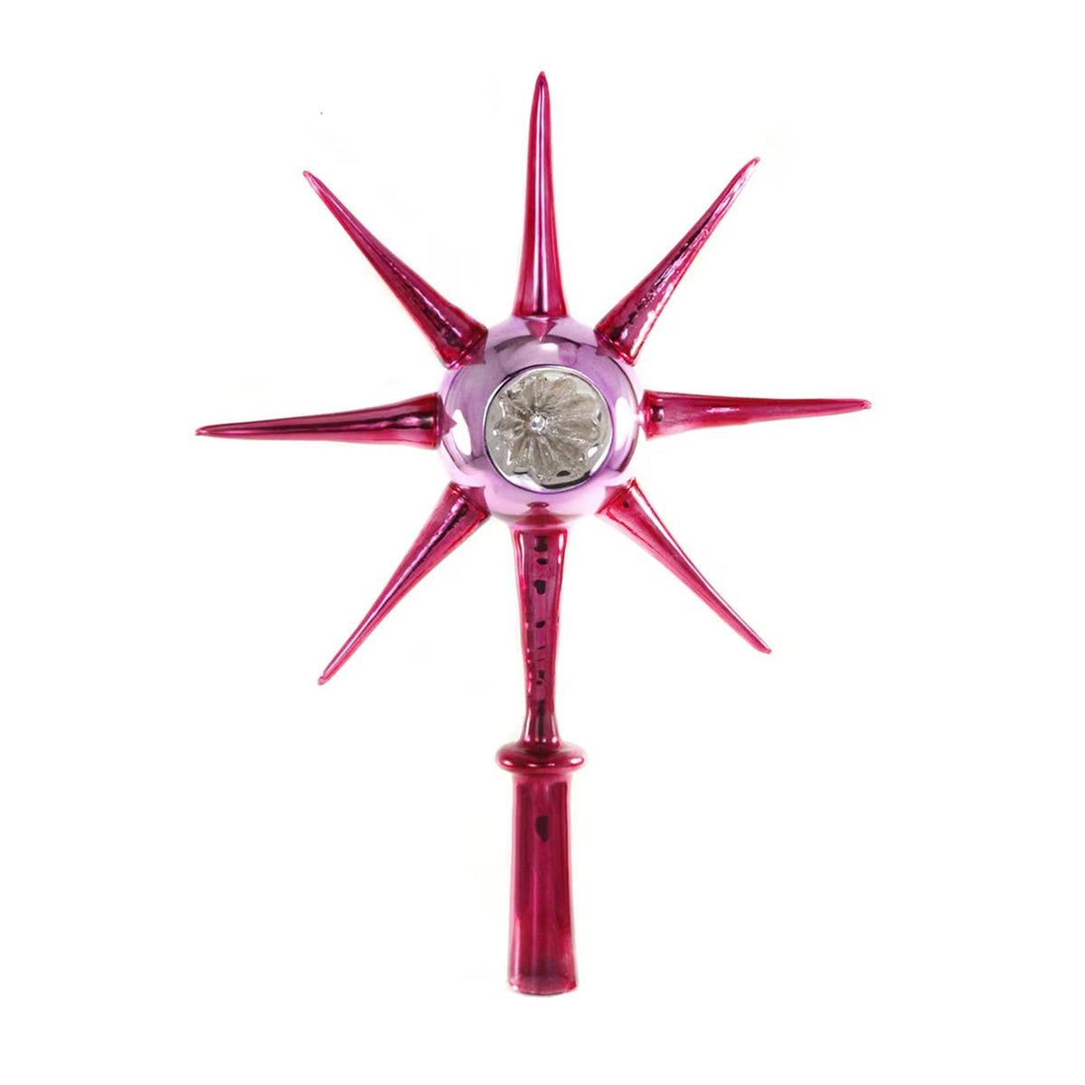 Pink & Red Star of Whimsy Tree Topper 13