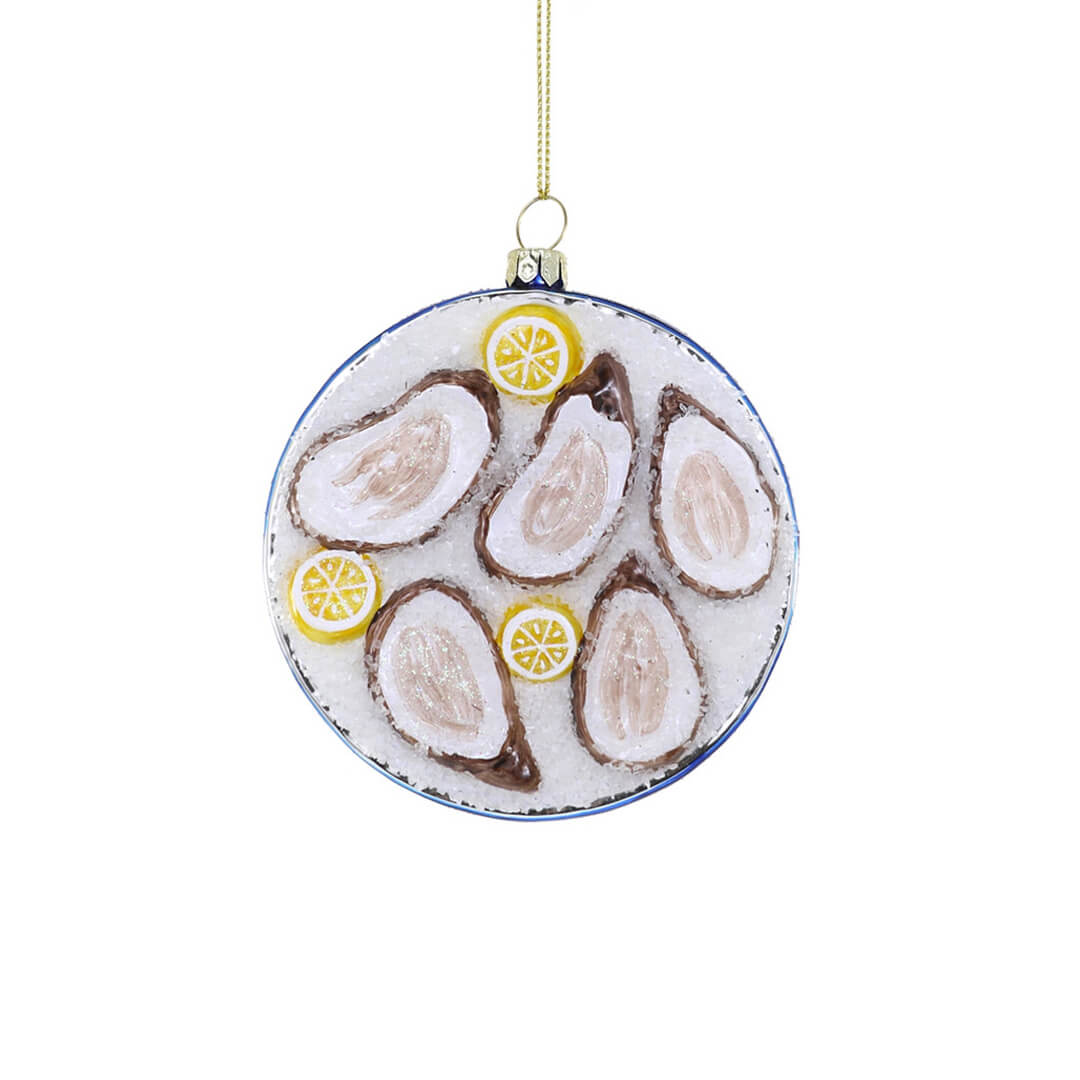 Plated Oyster On-Ice Ornament - Thumbnail 2