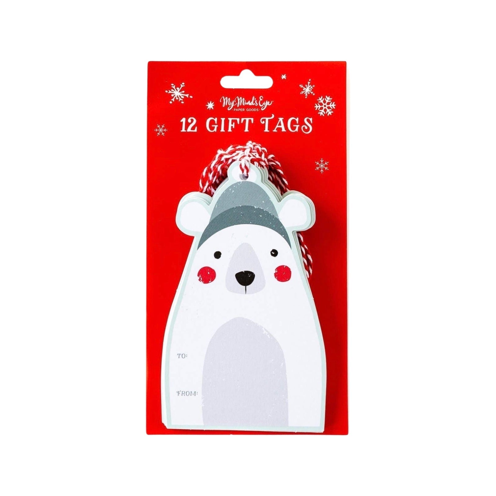 Polar Bear Gift Tags - bubblegum market