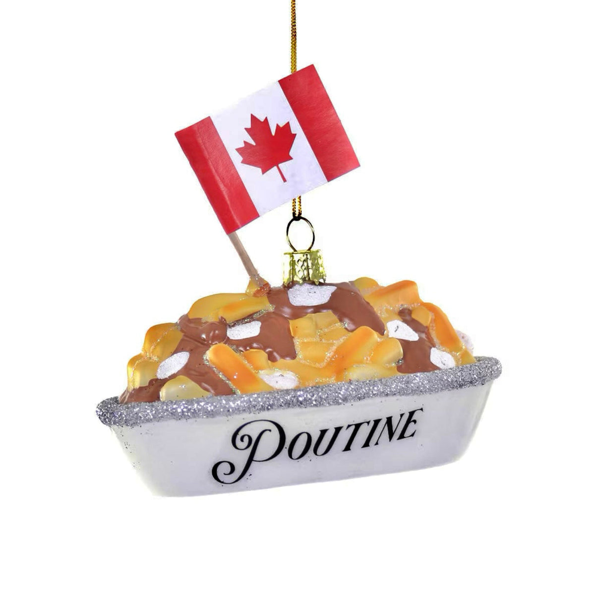 Poutine Ornament 4" - bubblegum market