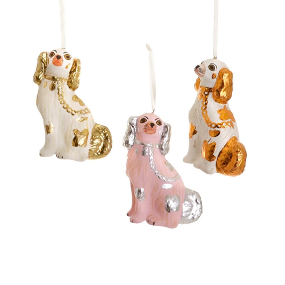 Prized Spaniel Ornament 4.25" - bubblegum market