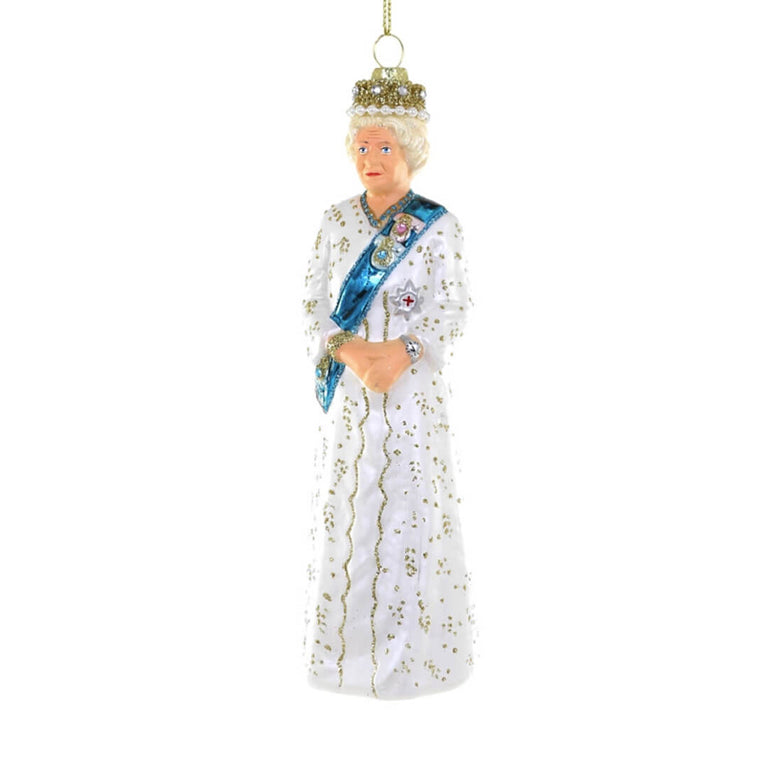 Queen Elizabeth II Ornament 7.5