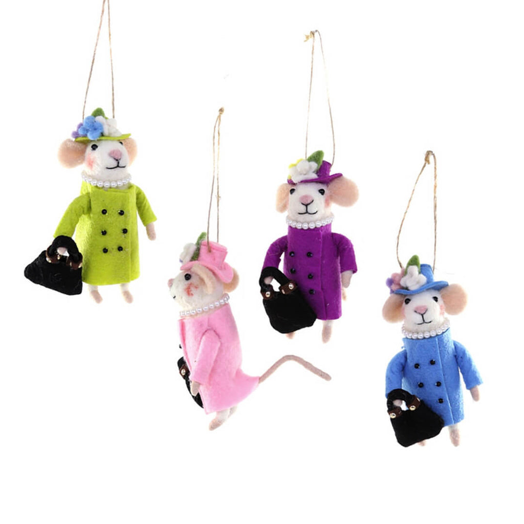 Queen Mouse Ornament 4.75" - bubblegum market