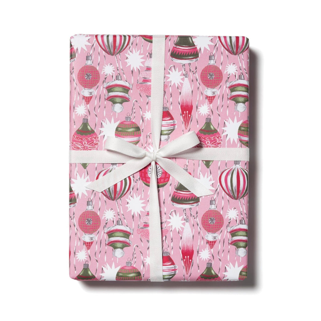 Retro Ornaments Gift Wrapping Sheets (Roll of 3) - bubblegum market