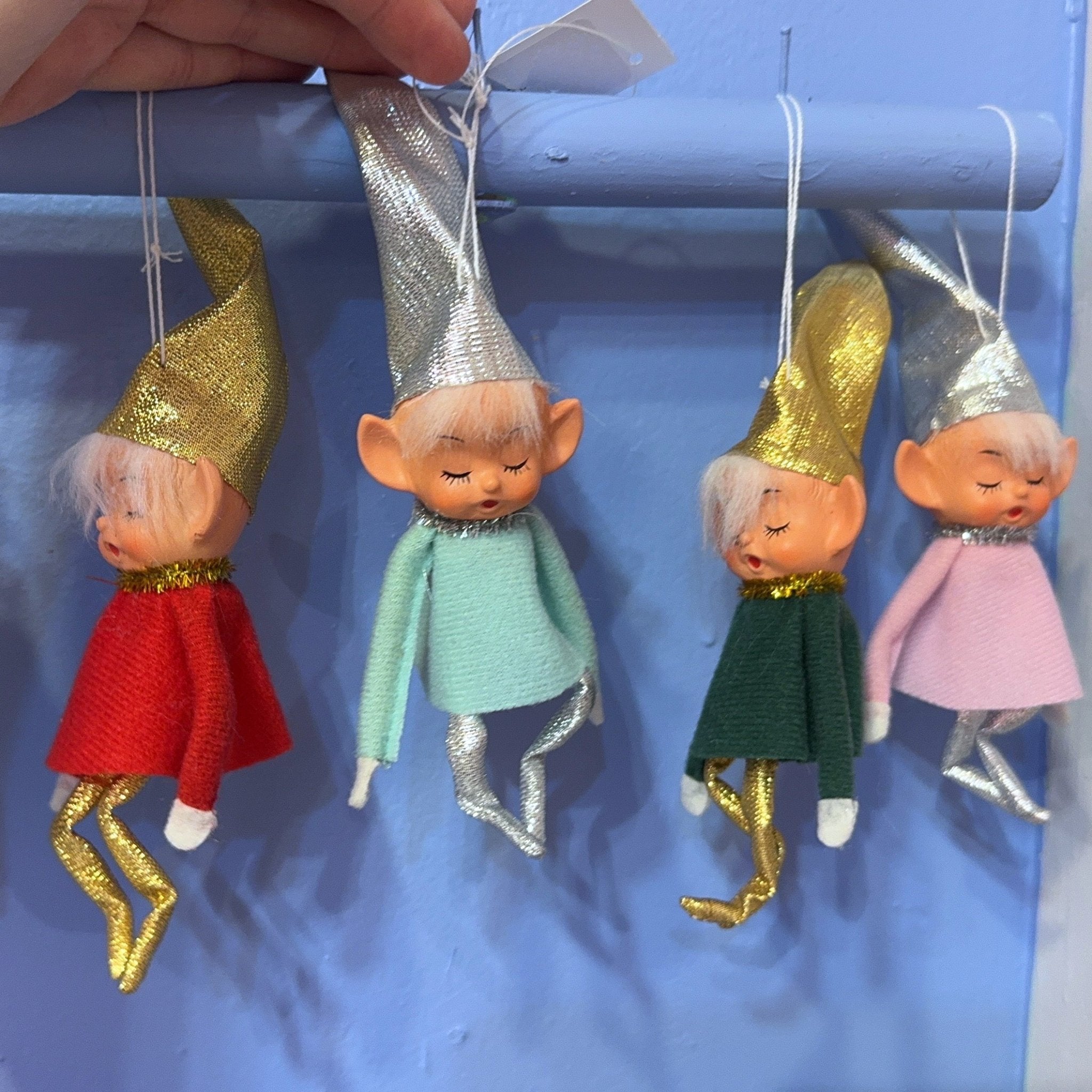 Retro Pixie Ornament 7.5" - bubblegum market