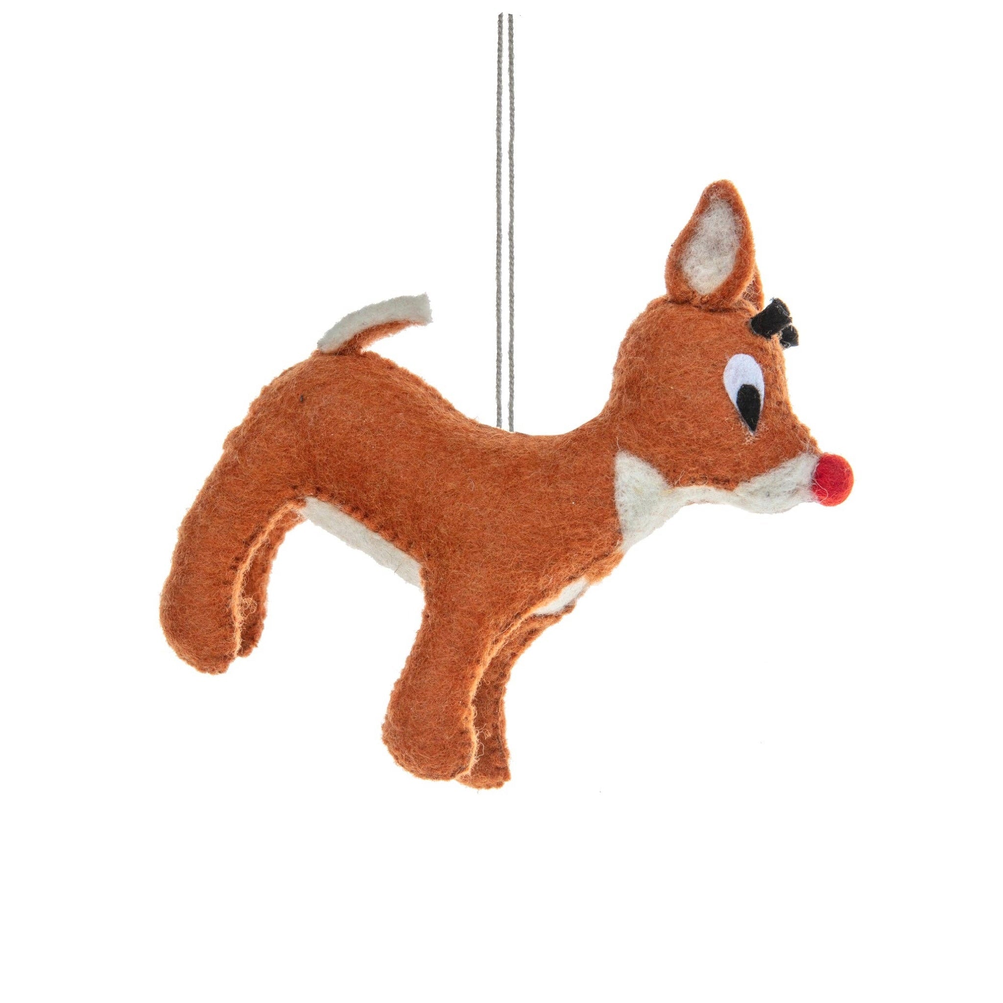 Rudolph Felt Ornament - bubblegum market