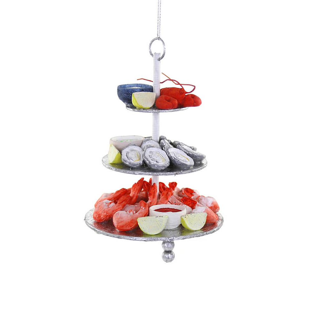 seafood-tower-ornament-cody-foster-christmas-foodie-food-shrimp-oysters-lobster