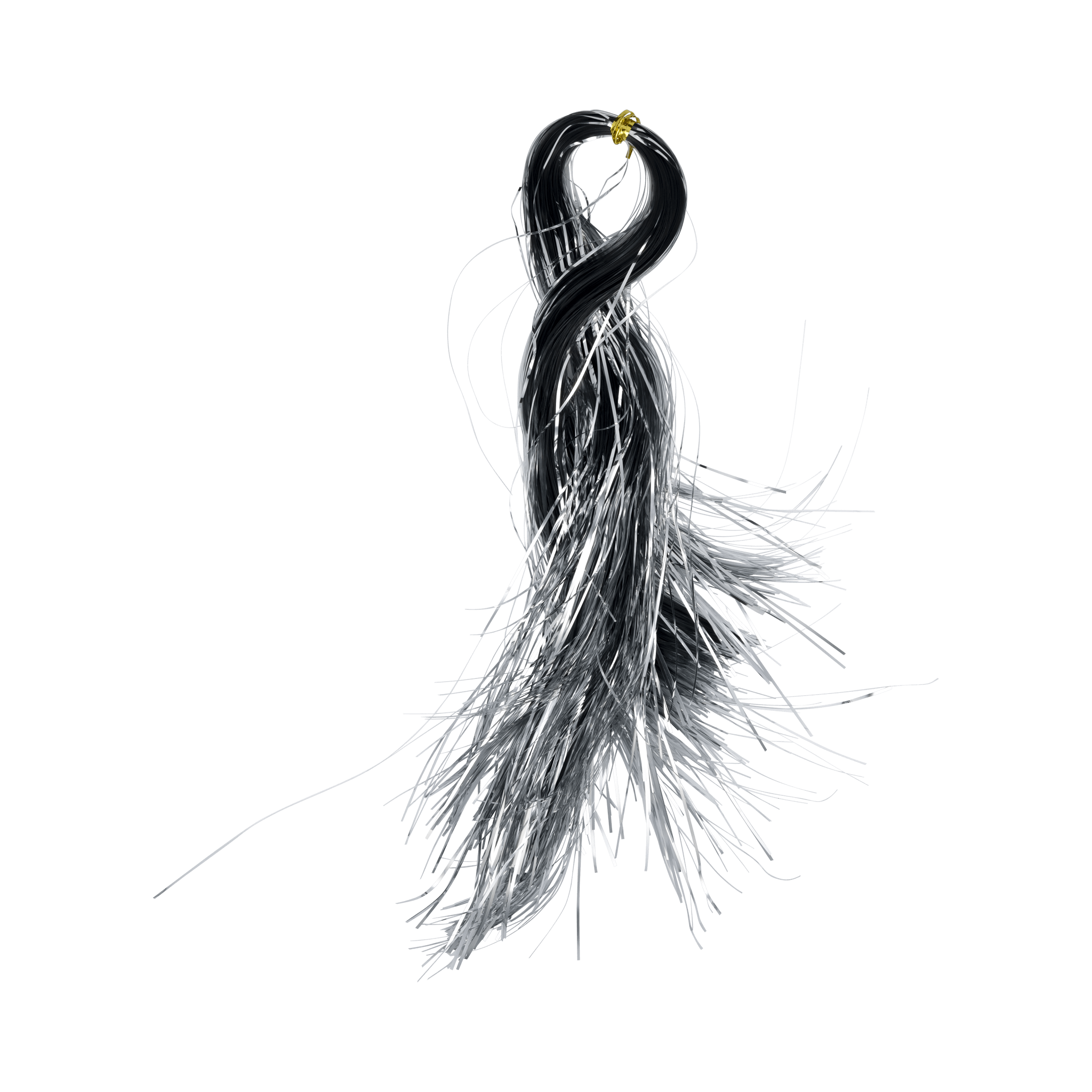 Silver Holiday Tinsel - bubblegum market