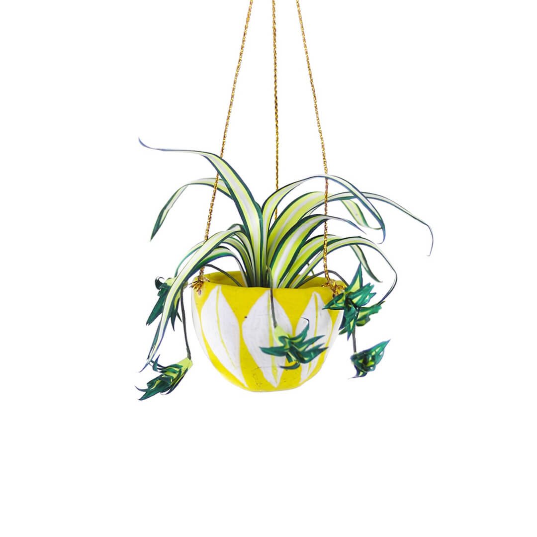 Spider Plant Ornament 2.5" - bubblegum market