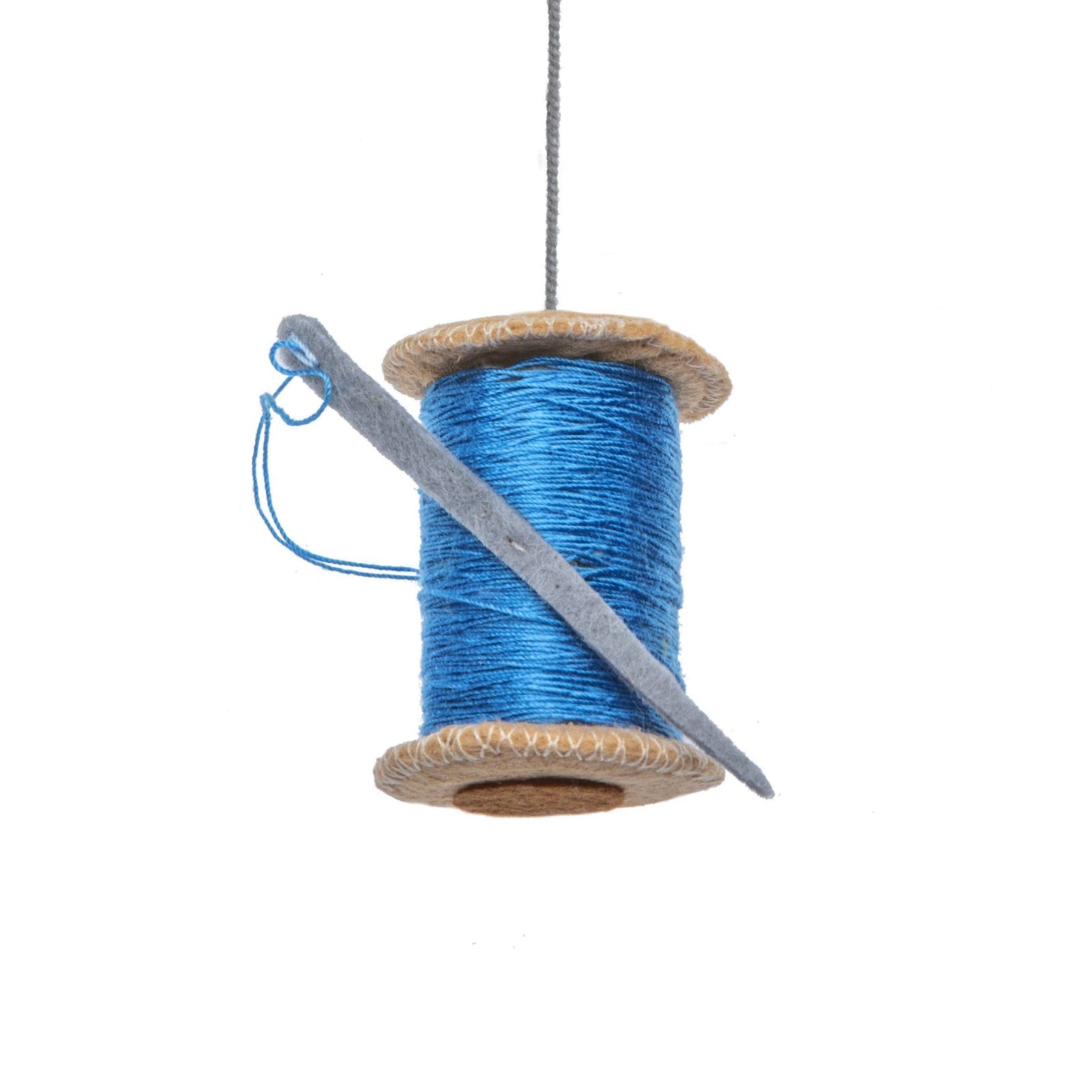 Spool of Thread Felt Ornament - bubblegum market