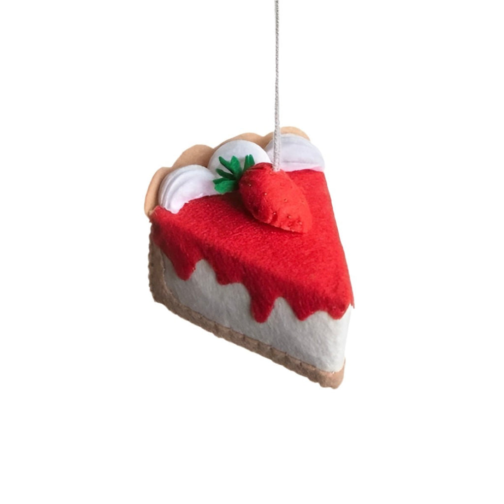 Strawberry Cheesecake Ornament - bubblegum market