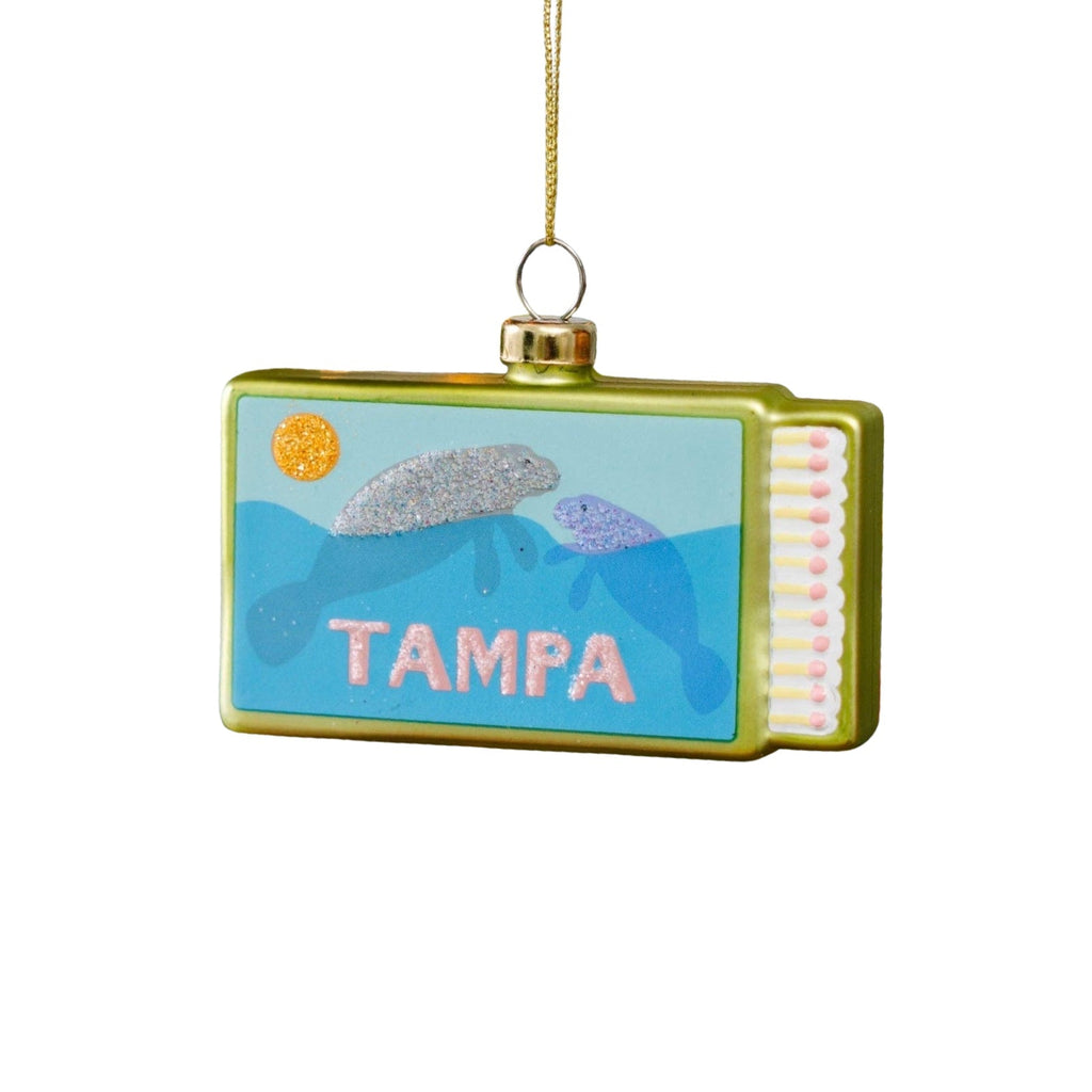 Tampa Matchbook Ornament 3.5" - bubblegum market