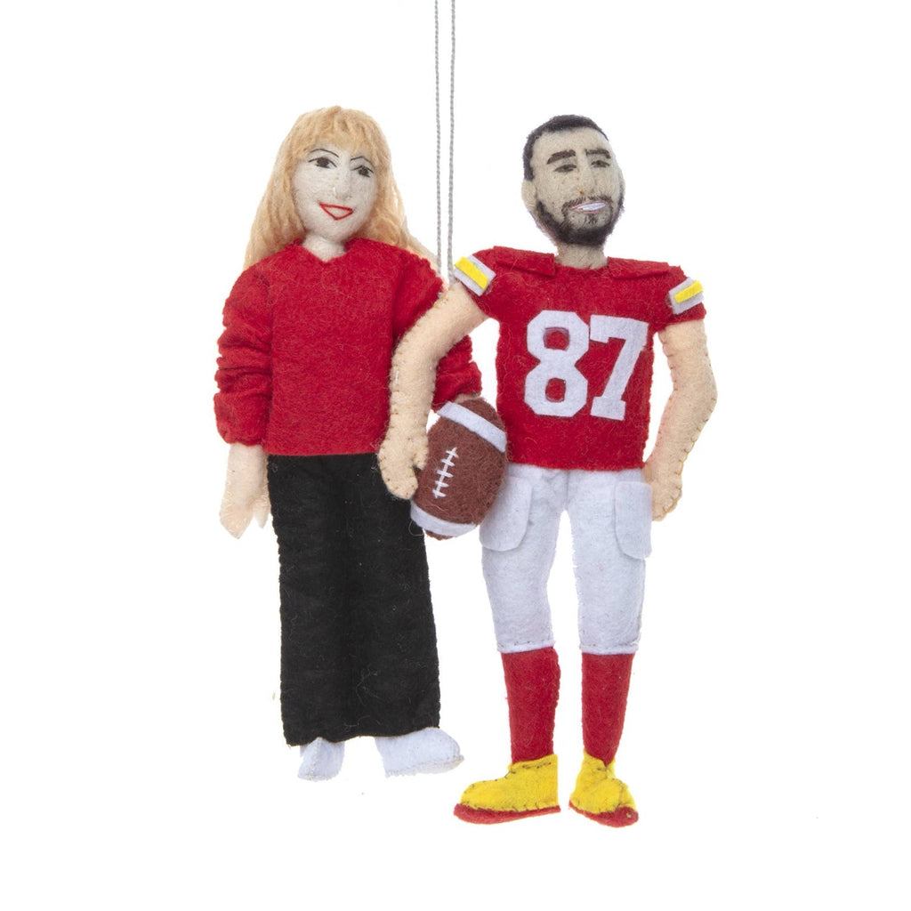 Taylor & Travis Ornament - bubblegum market