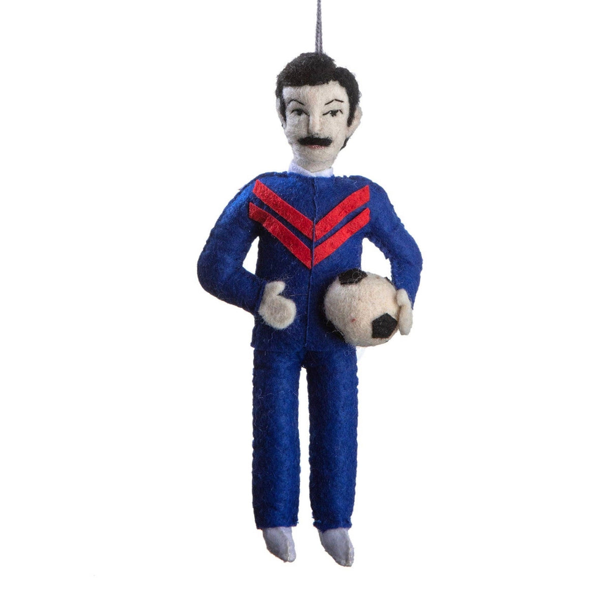 Ted Lasso Felt Ornament - bubblegum market