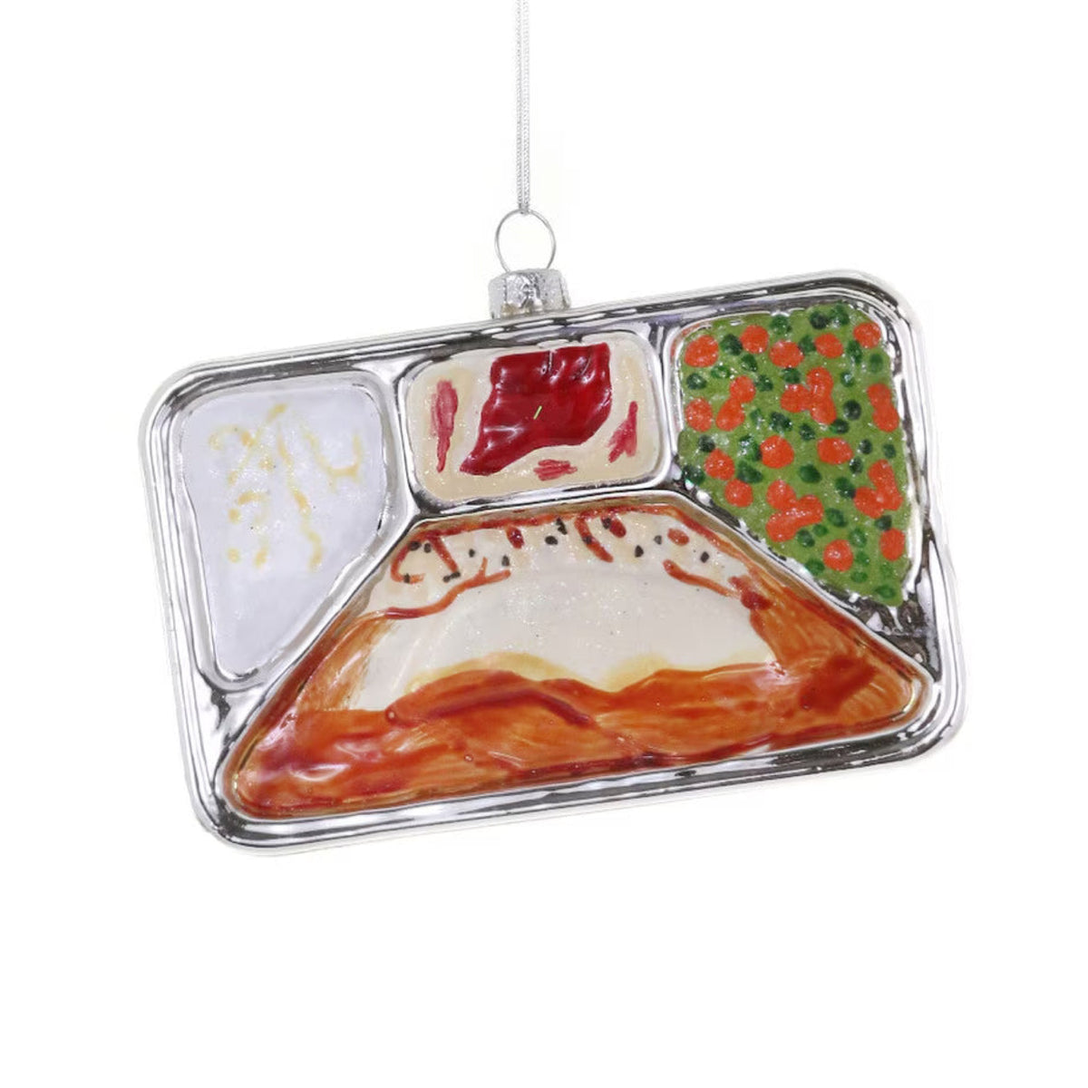 Turkey TV Dinner Ornament 4.75" - bubblegum market