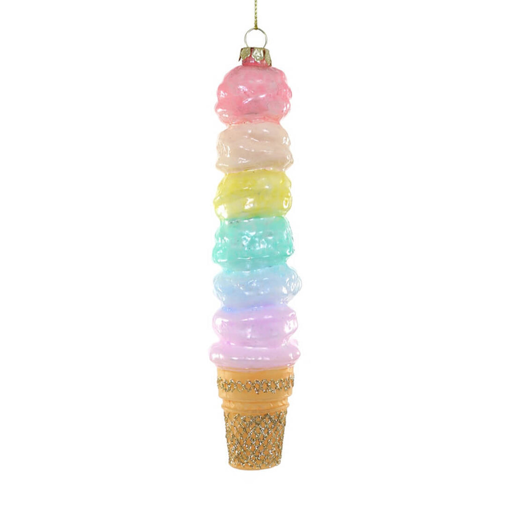 ultimate-rainbow-ice-cream-cone-ornament-modern-cody-foster-christmas