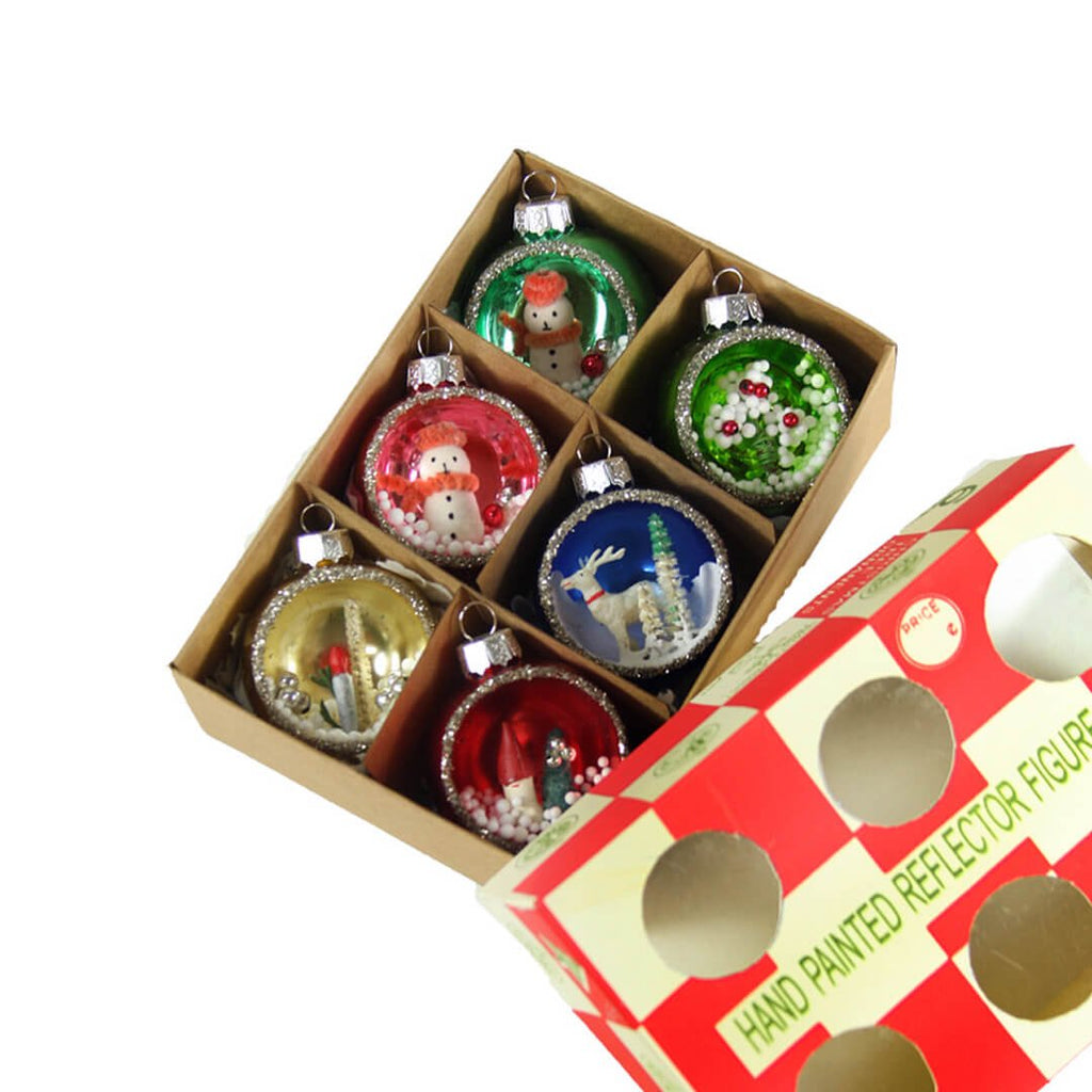 Vintage Diorama Ornament Set 6.5" - bubblegum market