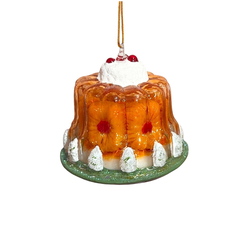 Vintage Pineapple Jello Mold Ornament 2.75" - bubblegum market