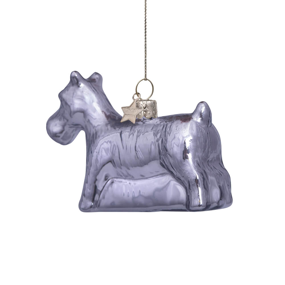 vondels-silver-opal-monopoly-dog-christmas-ornament-back-view