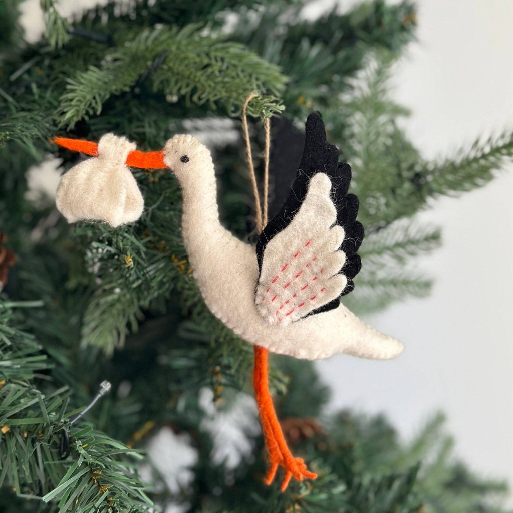 wool-felt-stork-christmas-ornament-deer-harbour-design-new-baby