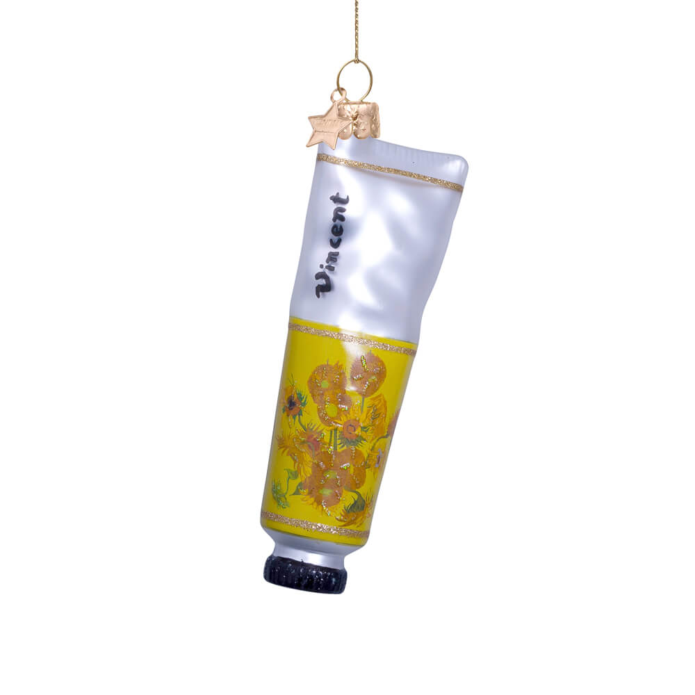 yellow-van-gogh-museum-sunflower-paint-tube-ornament-vondels-christmas-amsterdam
