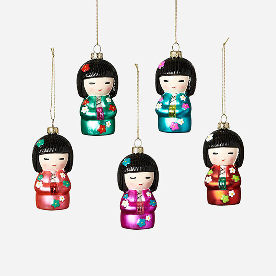 Japanese Kokeshi Doll, Japanese Souvenir, Home Decor Aesthetic, Desk Decor  Women, Purple Gifts for Women, Birthday Gift for Mom 