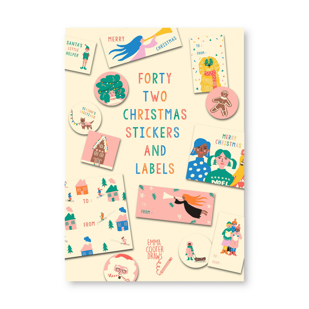 Christmas Stickers & Labels Set