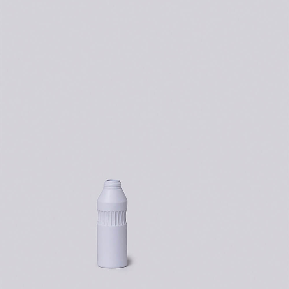 Middle-Kingdom-Ceramic-Plastic-Bottle-Potico-Vase-Lilac-Gray