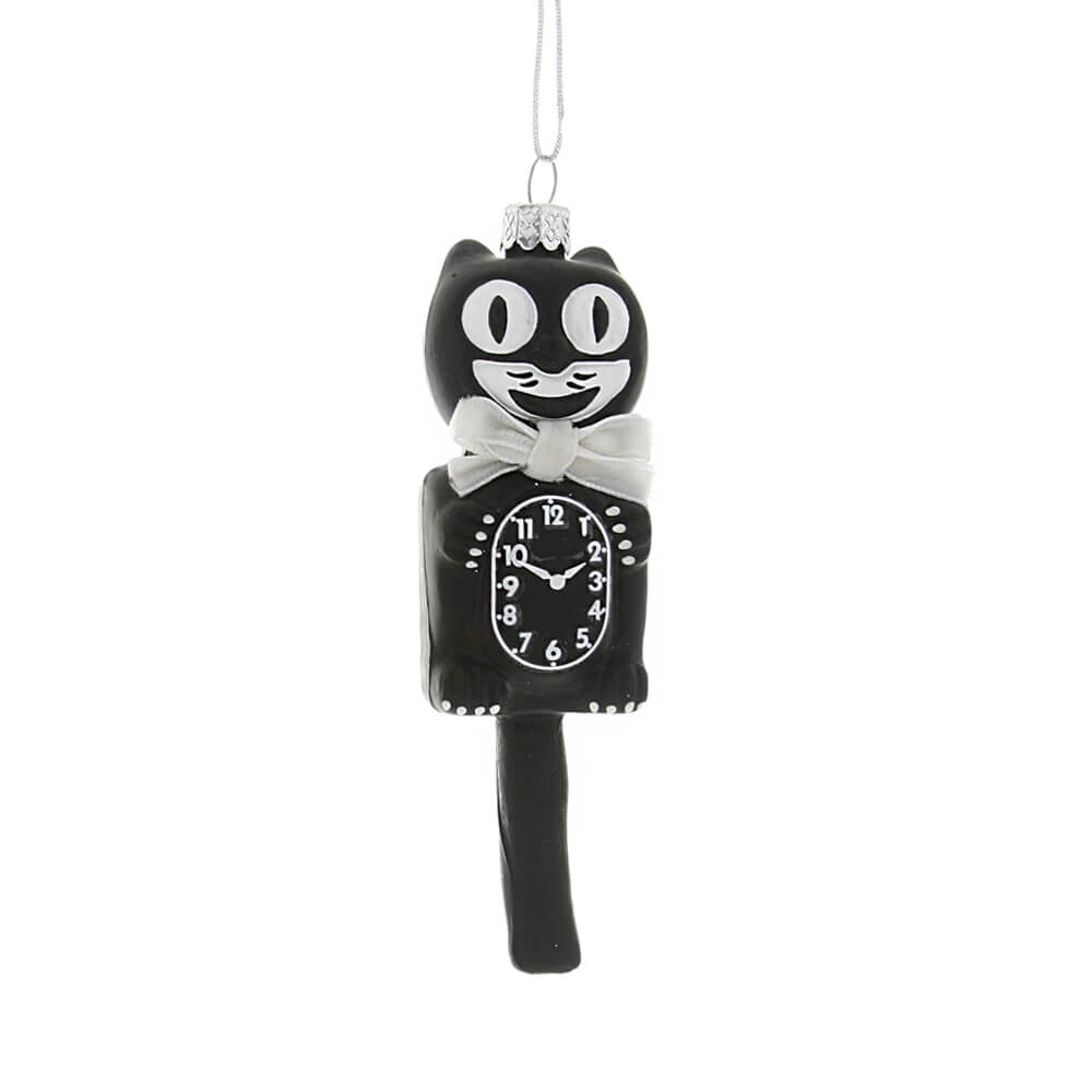       black-retro-cat-clock-ornament-cody-foster