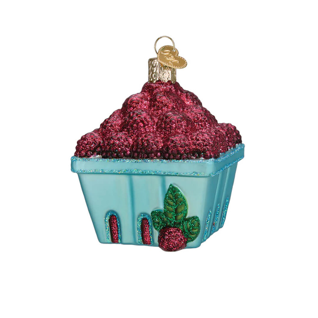 carton-of-raspberries-ornament-old-world-christmas-front-view