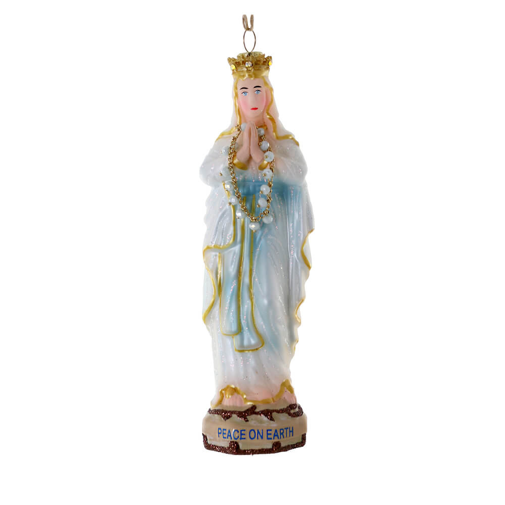 Crowned Mary Ornament 7"
