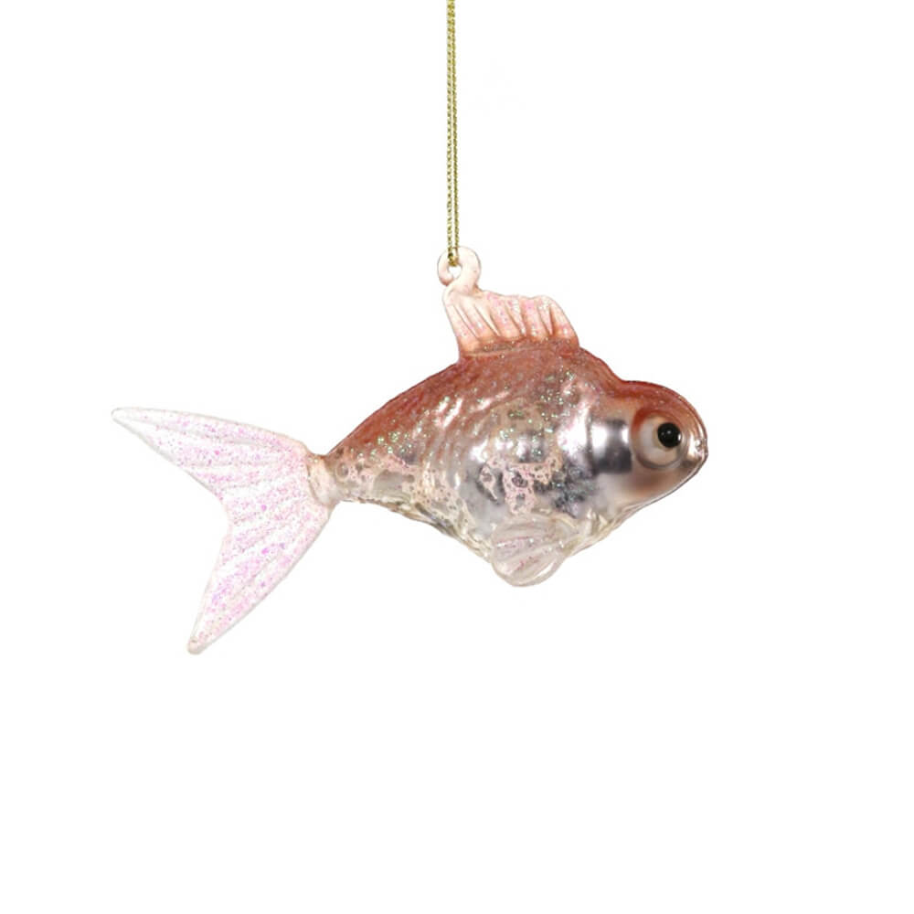 Fanciful Goldfish Ornament 4.75