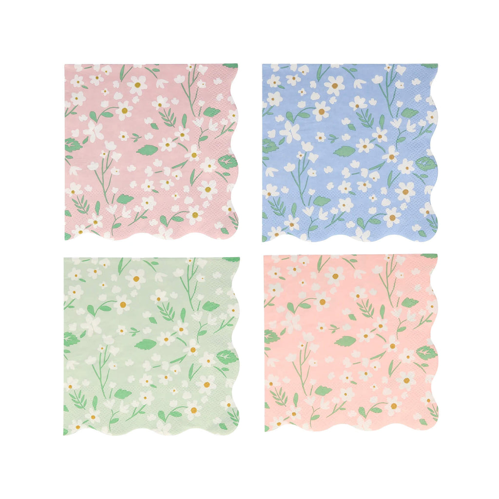 meri-meri-party-ditsy-floral-small-napkins-green-pink-coral-blue-floral