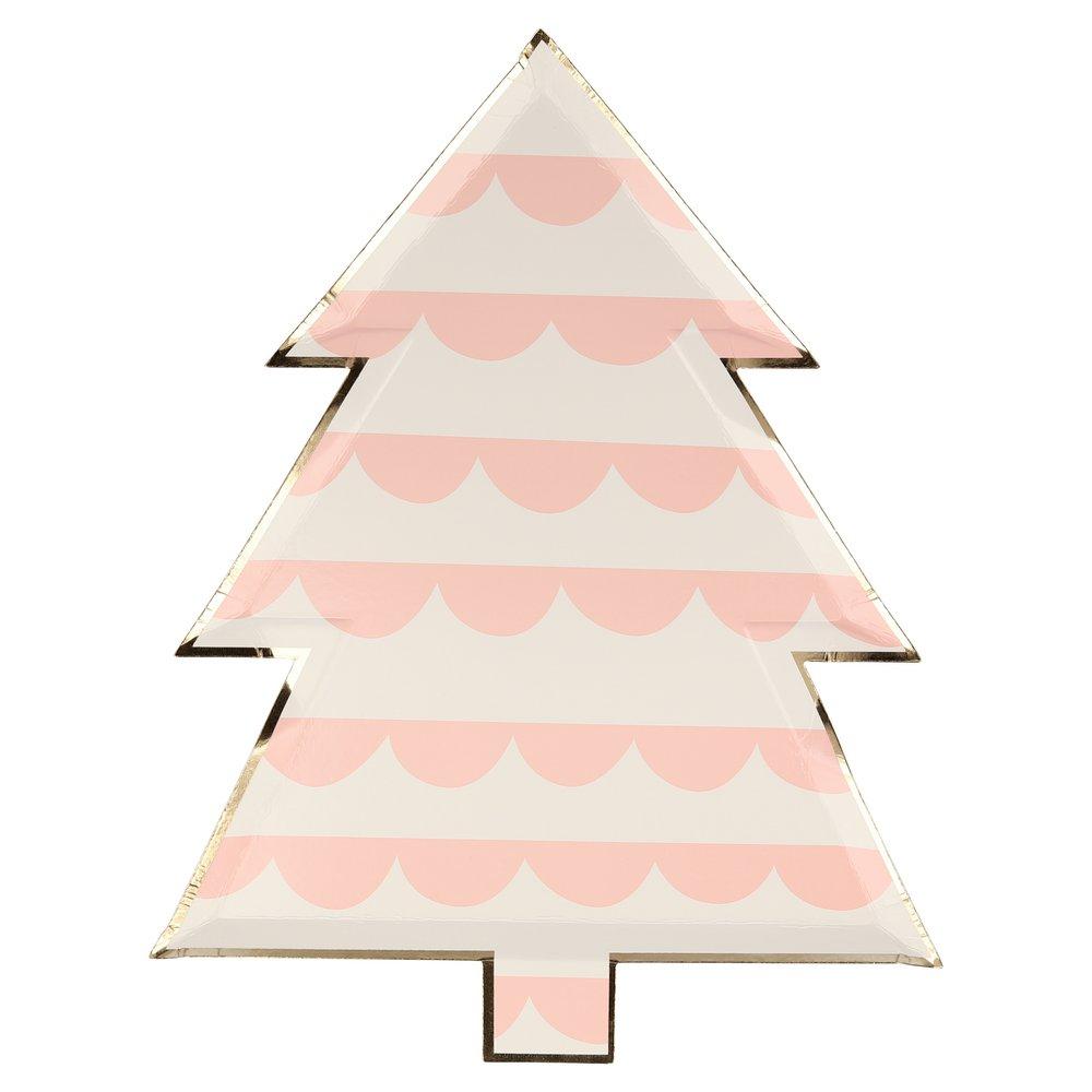     meri-meri-party-pink-semi-circle-patterned-christmas-tree-plates