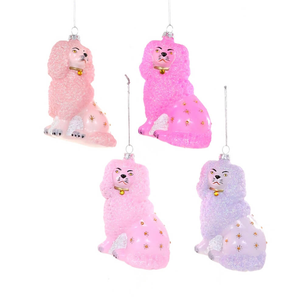 pastel-regal-spaniel-pink-purple-ornament-cody-foster-christmas