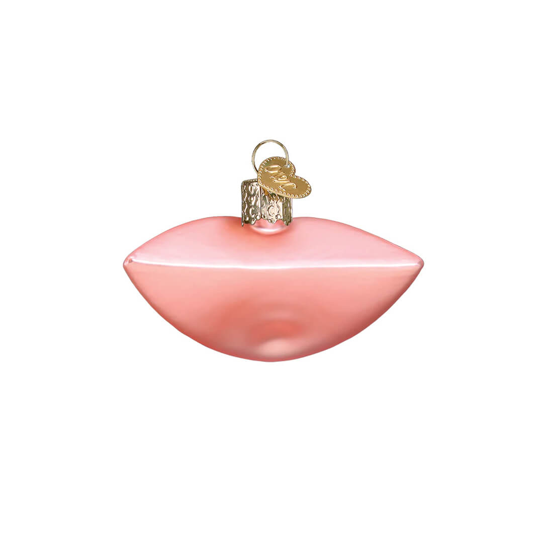 pink-lips-braces-ornament-teeth-mouth-smile-old-world-christmas-back-view